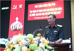 Quân khu phát động hưởng ứng thi đua “LLVT Quân khu chung tay cùng cả nước xóa nhà tạm, nhà dột nát trong năm 2025”